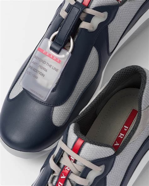 prada rete sailing sneakers|prada america's cup.